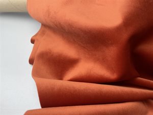 Møbelvelour - brændt orange